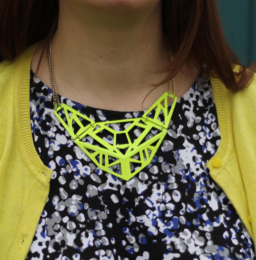 emuse Spraypainted necklace