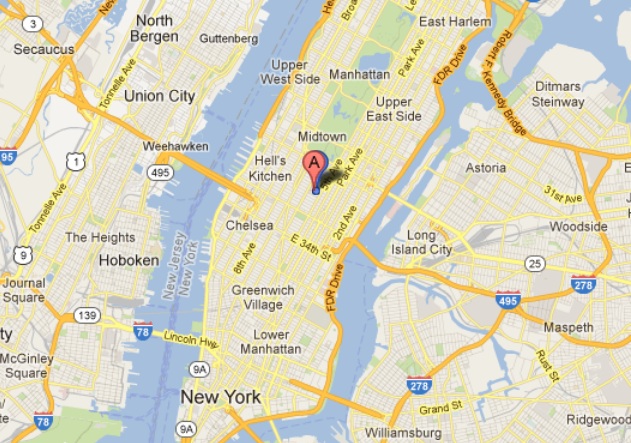 Map Of Rockefeller Center