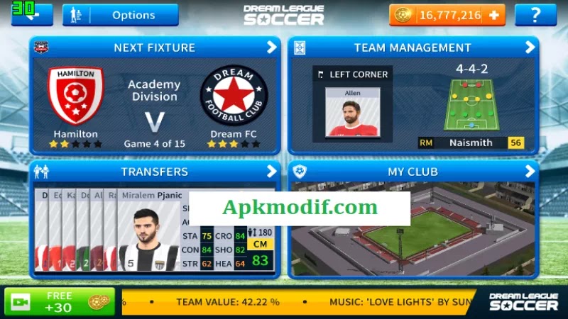 Dream League Soccer 2019 V6.02 By Taufiq