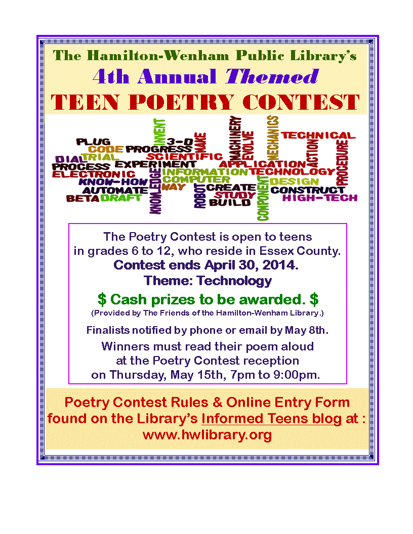 Teen Poem Contests 39
