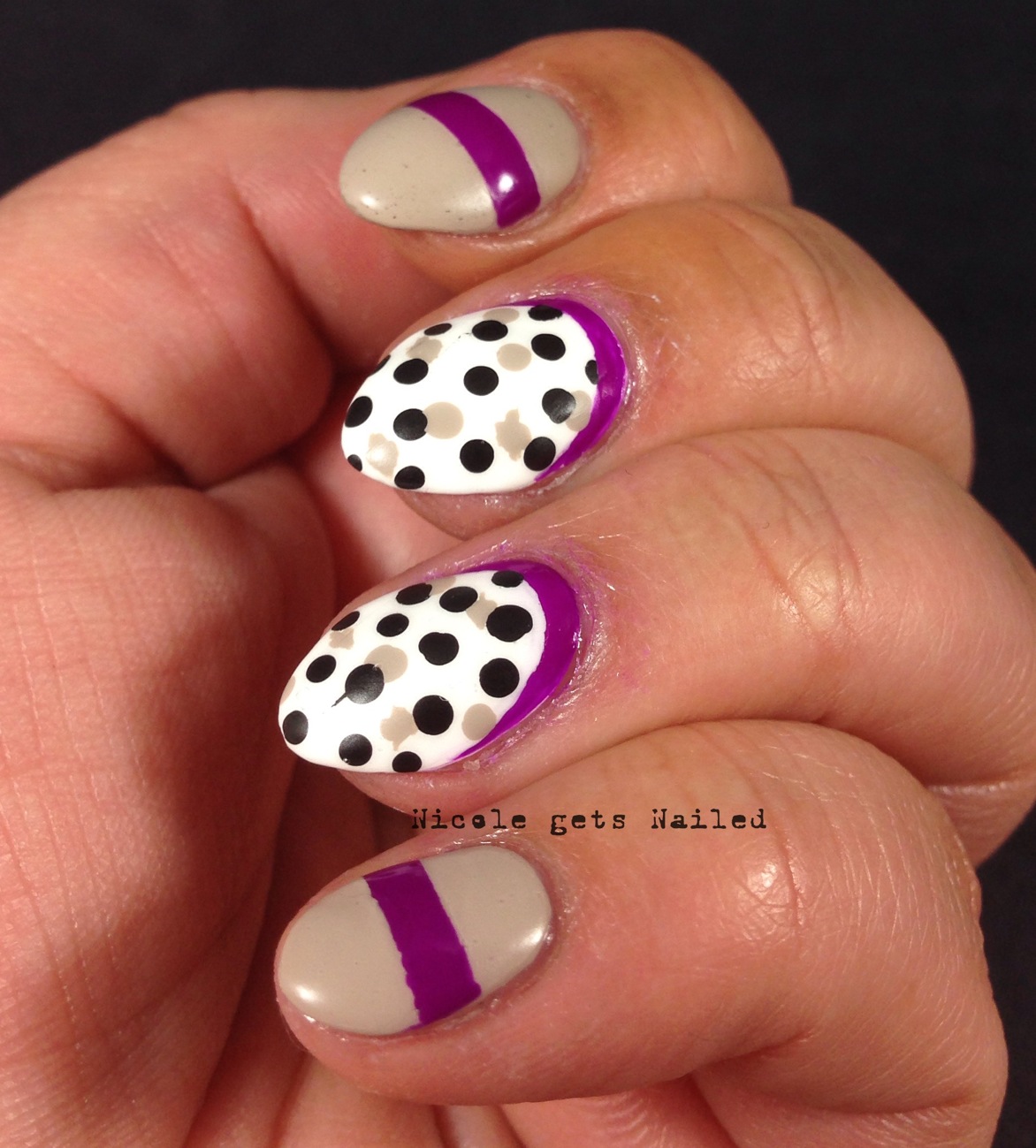 Nicole gets Nailed K is for Kate Spade Inspired