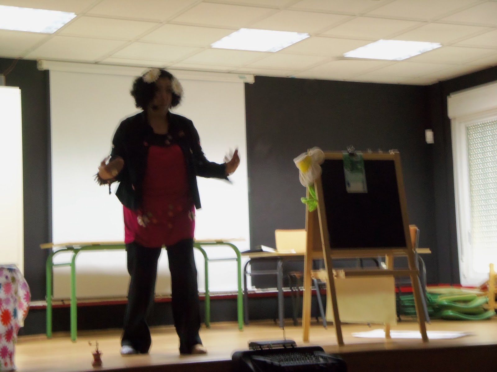 APRENDIENDO EN LA ESCUELA PÚBLICA Rosa Margarita nos narra cuentos