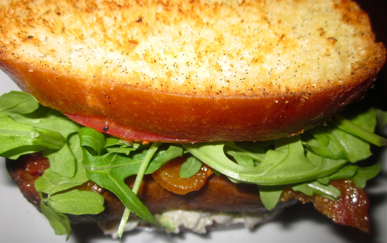 Haute + Heirloom Lobster Club Sandwich with Vanilla Bean Butter Fried