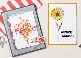 Stampin' Up Touches of Texture Cards