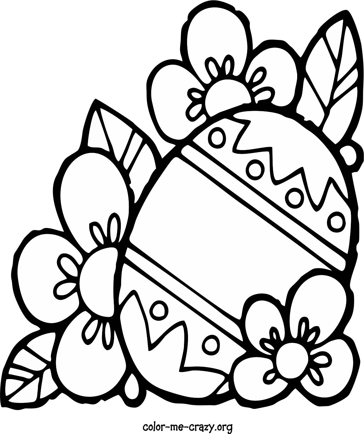 ColorMeCrazy Easter Coloring Pages