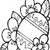 Cartoon Character Easter Coloring Pages