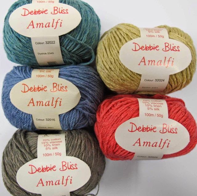 Debbie Bliss Amalfi sample jumper