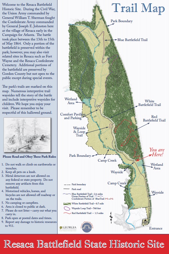 The Civil War Picket 'So much potential' Resaca battle park has