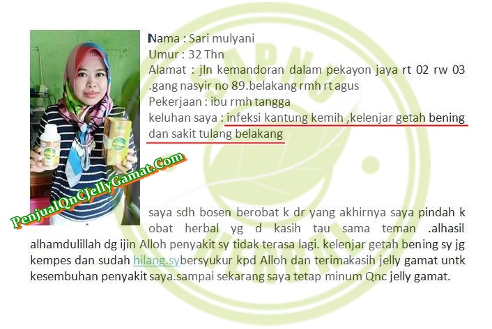 Cara Mengobati Sakit Tulang Belakang Bawah Dekat Tulang Ekor Terbukti Mujarab ~ TESTIMONI JELLY GAMAT QNC Cara Mengobati Sakit Tulang Belakang Bawah Dekat Tulang Ekor Terbukti Mujarab ~ TESTIMONI JELLY GAMAT QNC