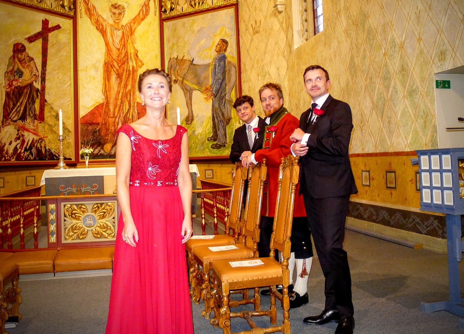 blogg Gustav Skaar: Bryllaup Caroline Miriam og Øystein Olav