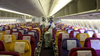 Κοροναϊός: Απολυμαίνουν αεροσκάφος της Ryanair στη Θεσσαλονίκη Κοροναϊός: Απολυμαίνουν αεροσκάφος της Ryanair στη Θεσσαλονίκη