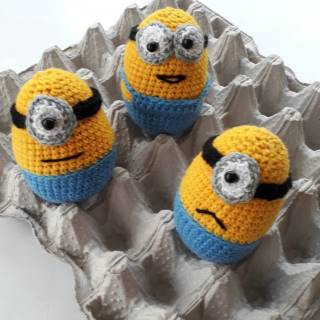 PATRON GRATIS HUEVO MINION AMIGURUMI 29311