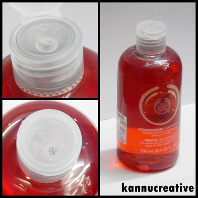 The Body Shop Strawberry Shower Gel: Review + Swatch