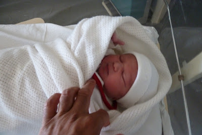 Newborn baby and birth story