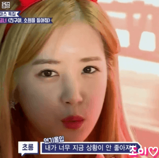 청문회로 지친눈 양남자쇼 에핑 초롱이랑 우주소녀 성소로 정화.gif | 인스티즈