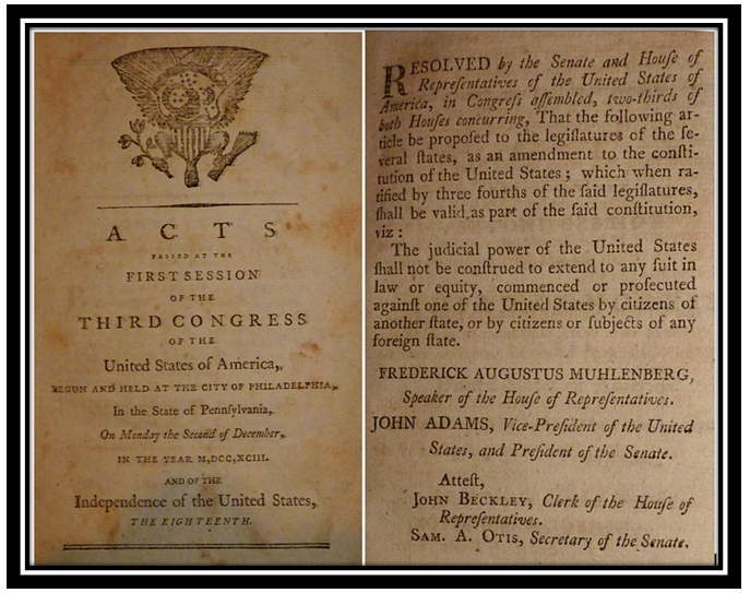 11Th Amendment 1795 _ Overview of the Eleventh Amendment – DXCF