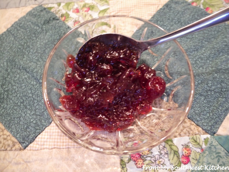 From My Southwest Kitchen Cherry Thyme Jam