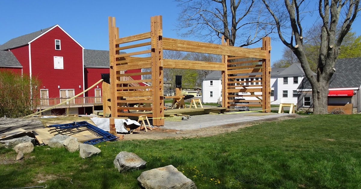 Joe's Retirement Blog Outdoor Pavilion, Priscilla Beach Theatre