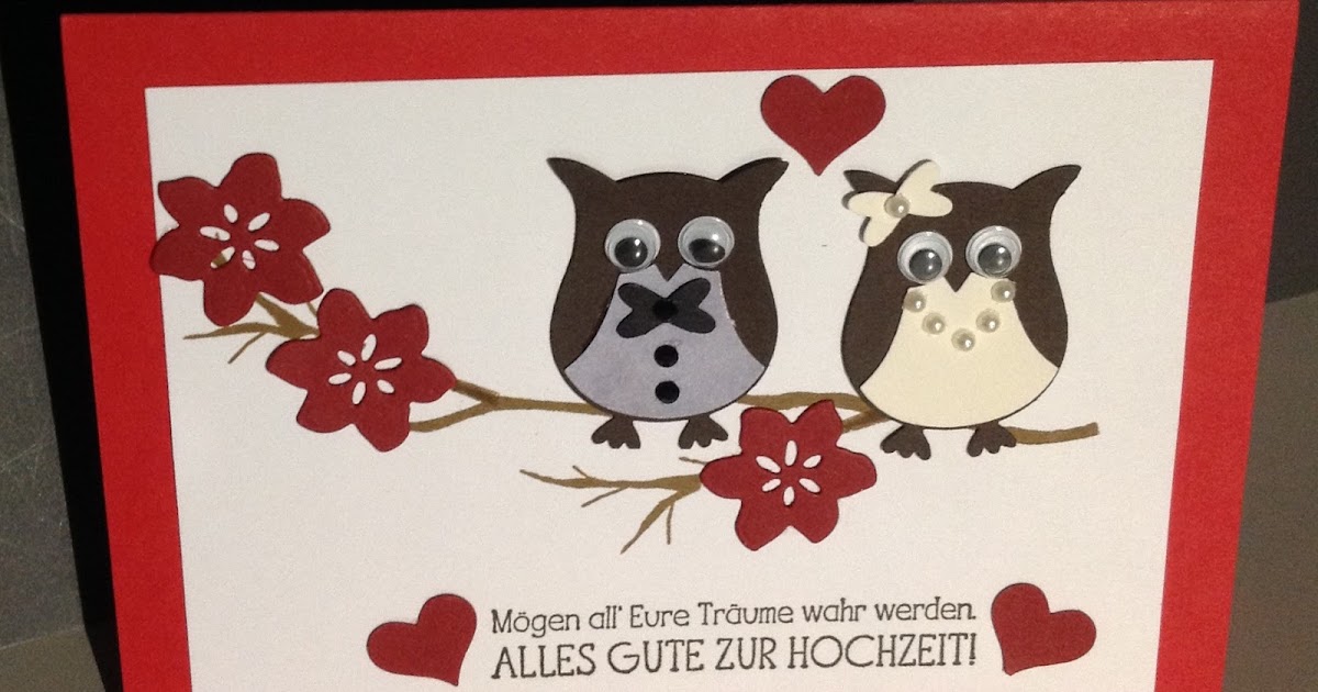 Kristin Stempelmädels Zur Hochzeit "Eulen"