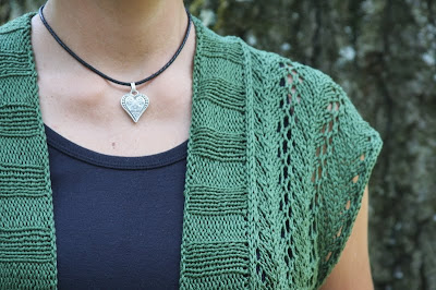 Lace/Cable Vest or Cardigan - Judy&apos;s Knitting Page