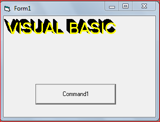 Cara Membuat Efek Tulisan 3 Dimensi di Form Visual Basic 6.0
