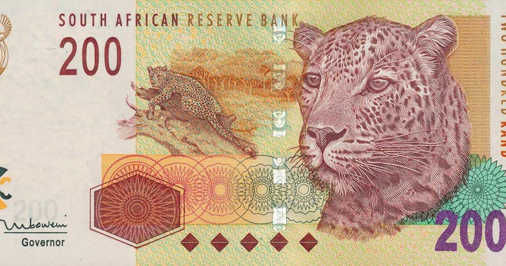 My Currency Collection South African Currency 200 Rand banknote 2005
