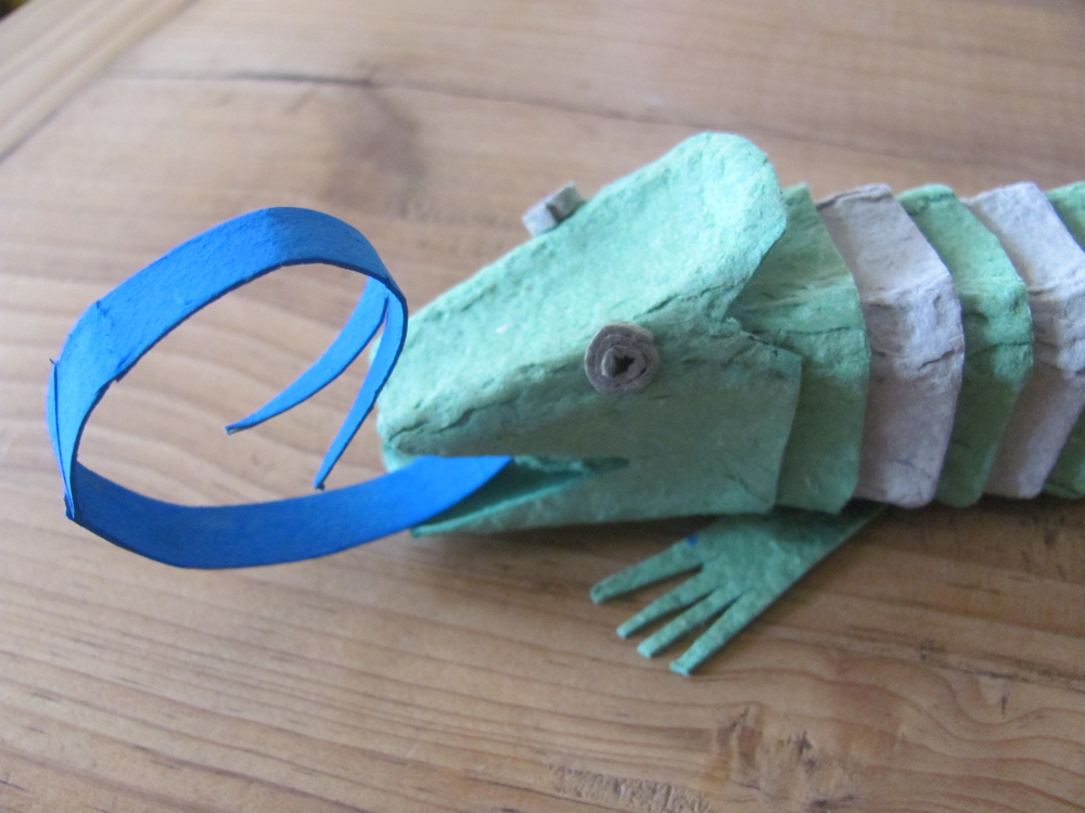 Jumble Tree Egg carton lizard