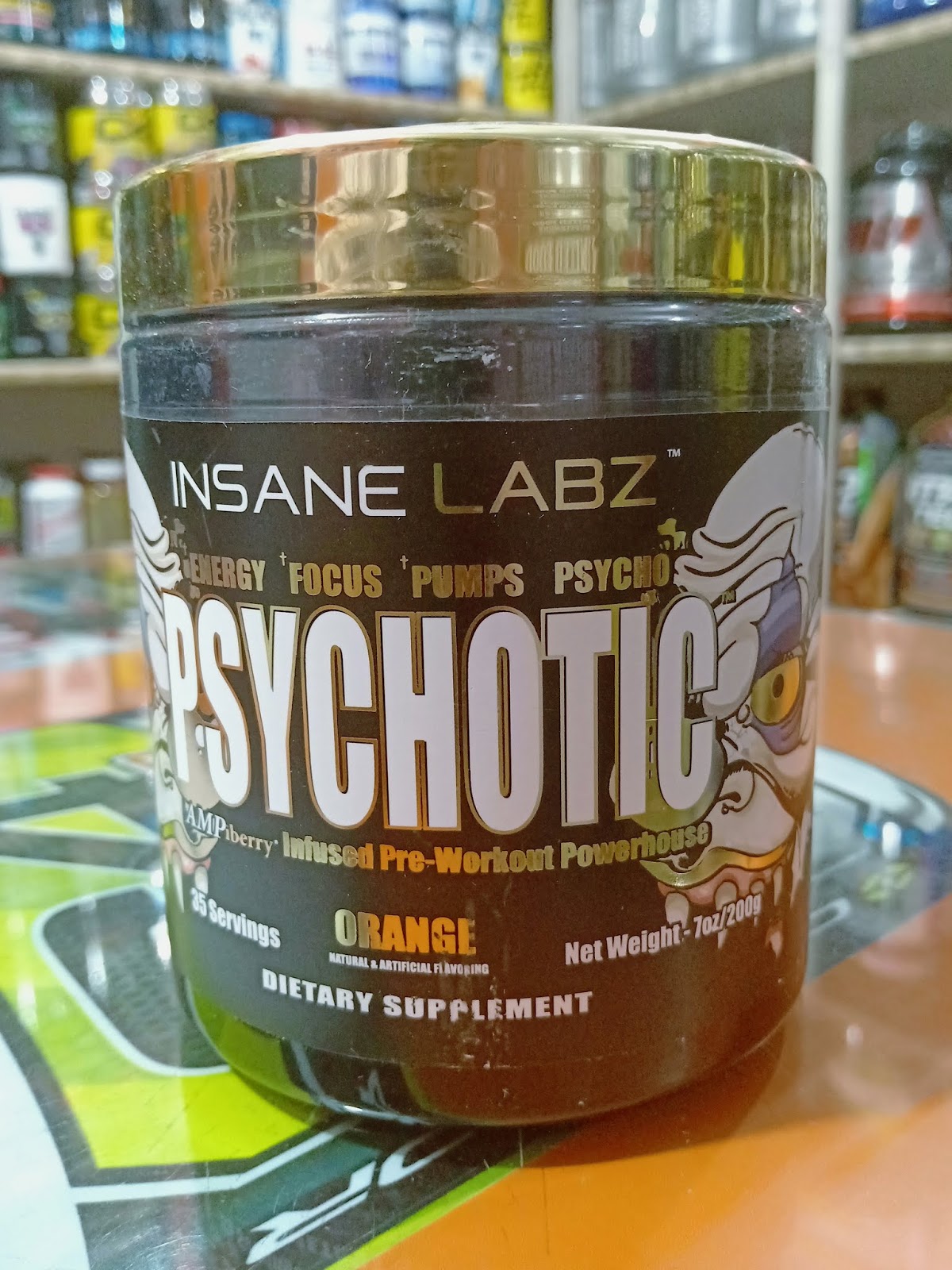 Insane Labz Psychotic Gold, 35 Servings NCRFS