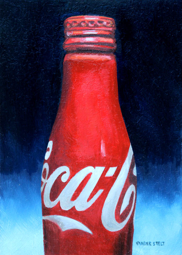 Paintings from a Small Town Coke Red