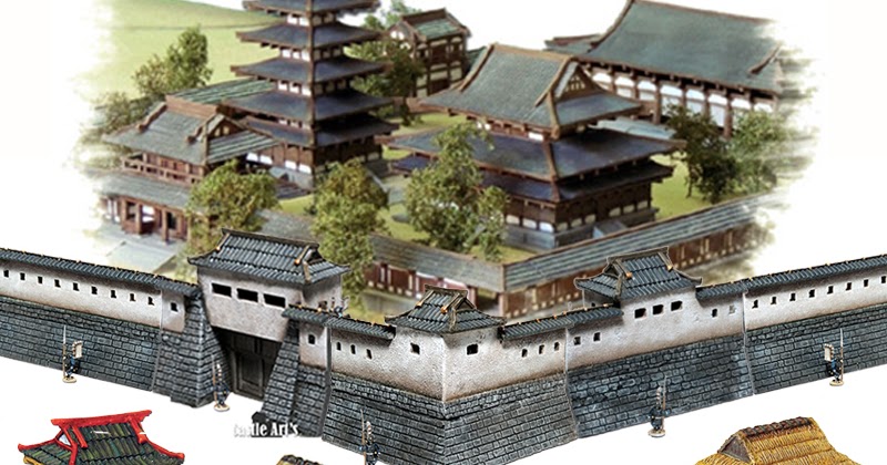 japanese miniature buildings