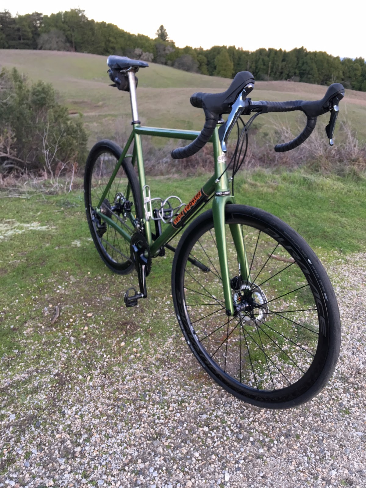 steel disc road frame