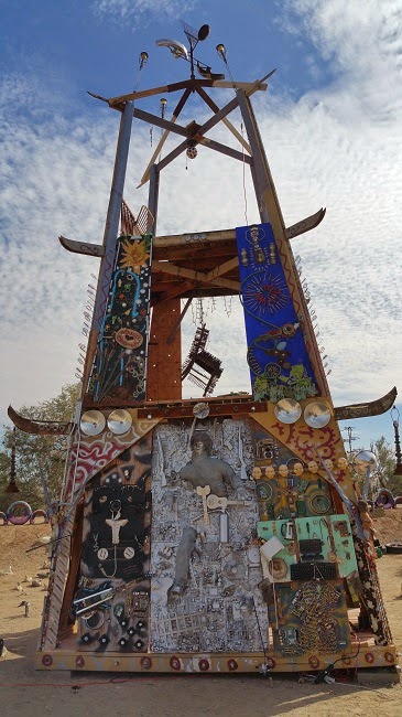 East Jesus art installation in Slab City near Salton Sea