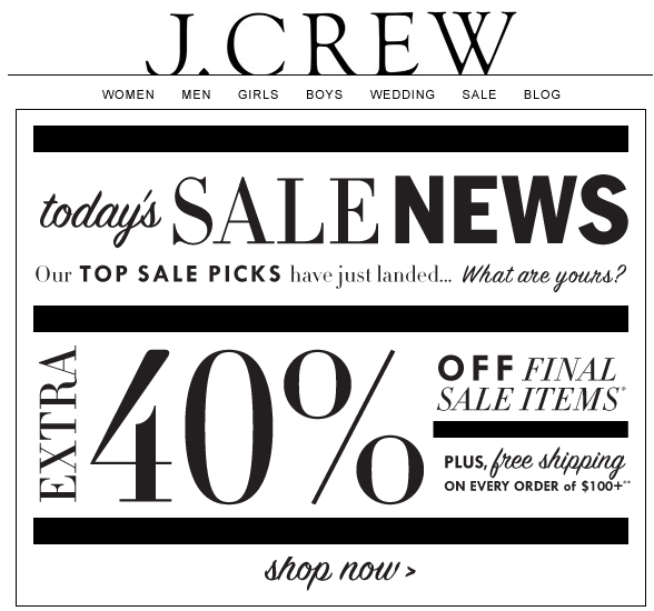 J.Crew Aficionada J.Crew & Madewell 40 Off Final Sale!