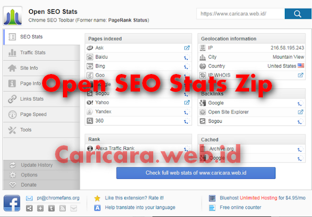 Download Chrome Extension Open Seo Stats Zip hasil backupan Terbaru