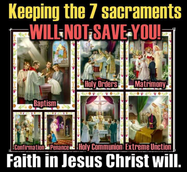 CHURCH OF THE LIVING GOD ARE THE SEVEN CATHOLIC SACRAMENTS BIBLICAL?