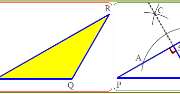 Melukis Garis Tinggi Garis Bagi Garis Sumbu Dan Garis Berat Pada Segitiga Konsep Matematika Koma