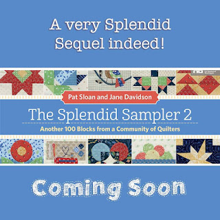 The Splendid Sampler 2 book and quilt along