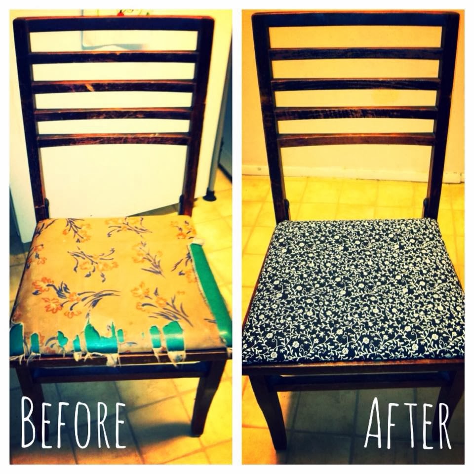 Embracing Different Forms of Art DIY Reupholstering Wornout Chairs