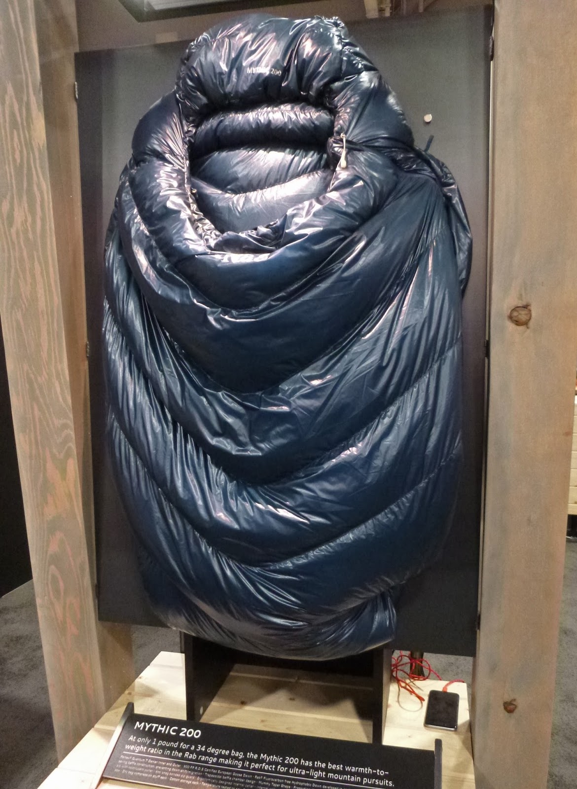 rab mythic 200 sleeping bag
