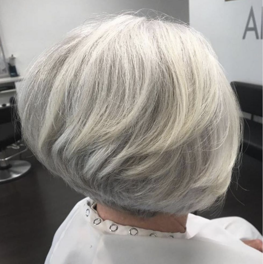 short haircuts for 70 years old woman