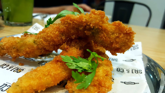 food blogger dubai saj & co crispy chicken sticks