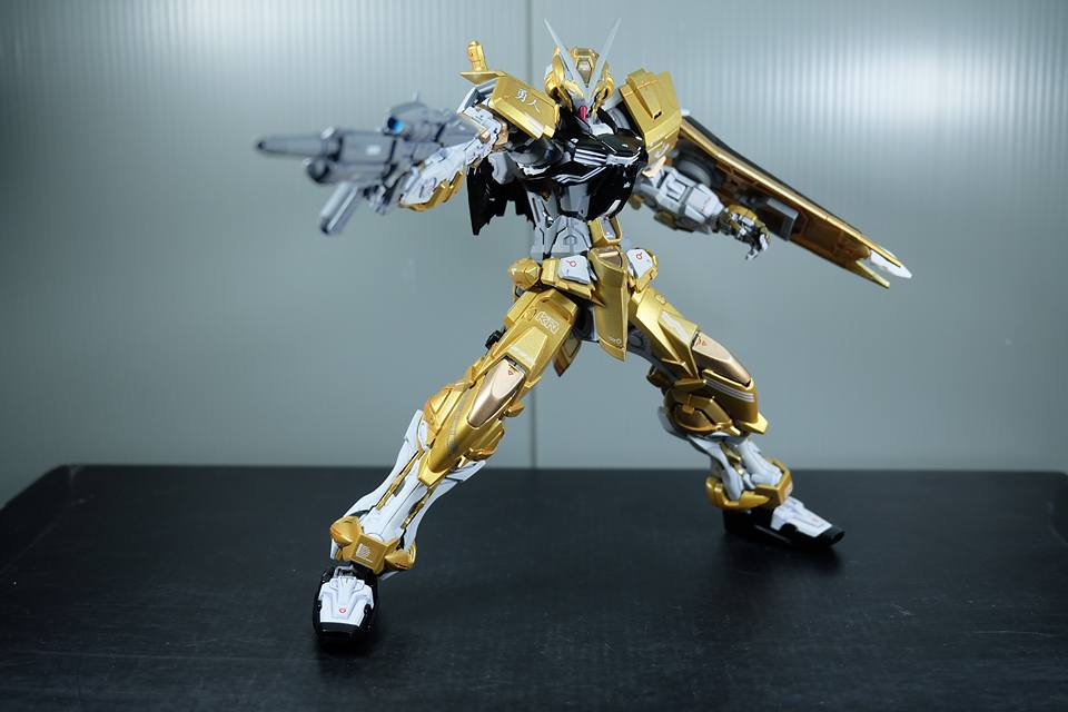 Custom Build: MG 1/100 "Prototype Akatsuki" Gundam Astray Gold Frame