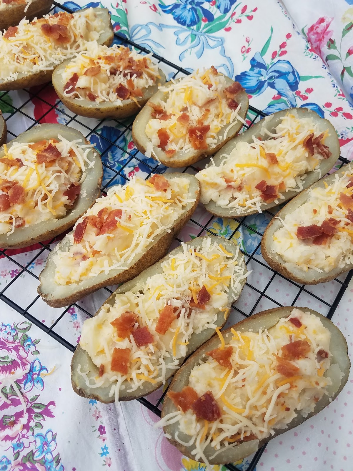 TIP GARDEN Freezer Meals Stuffed Potatoes Four Ways