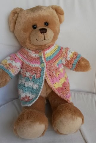 crochet sweater for teddy bear