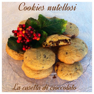 cookies ripieni di nutella