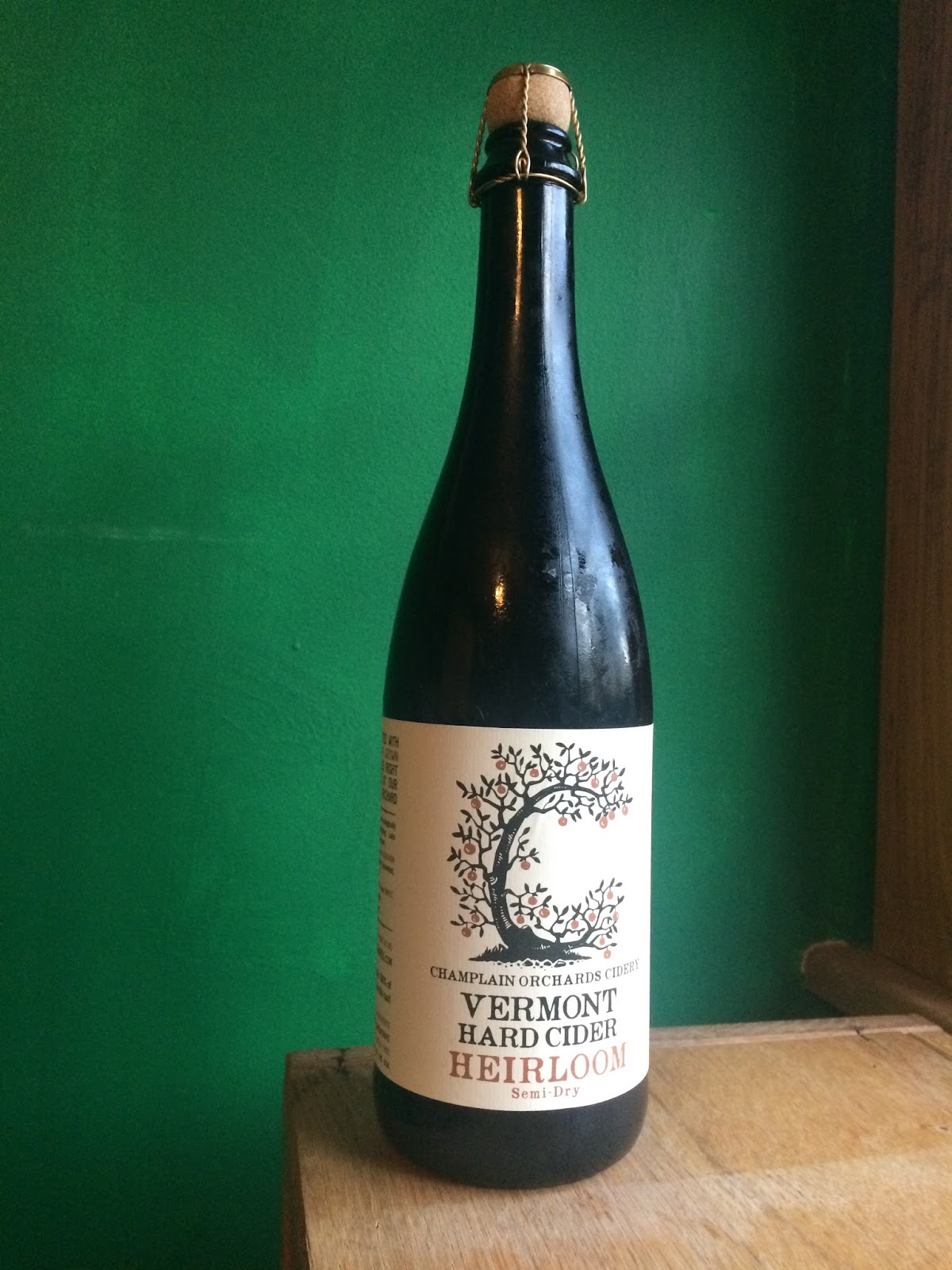 Along Came a Cider Cider Review Champlain Orchards Cidery Heirloom