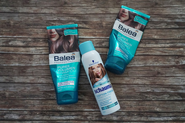 Balea Professional - Pures Volumen Shampoo und Spülung, Schauma - Cotton Fresh Trockenshampoo