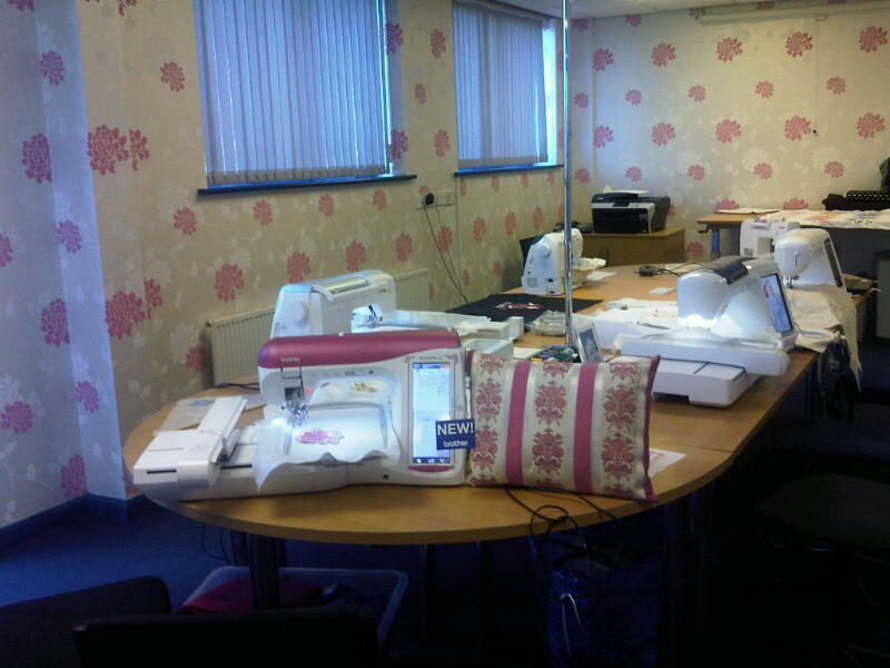 New Sewing room opens at J&B Sewing Centre in Newport, South Wales..