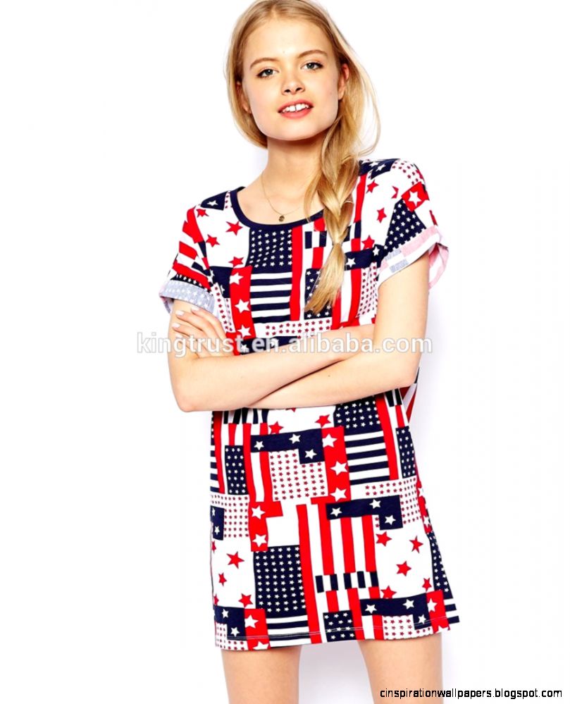 Exclusive girls american flag t shirt custom latest fashion View