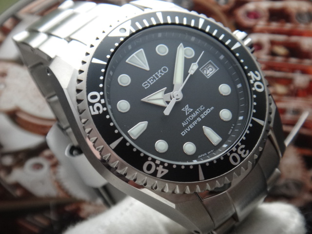 WATCHLIM Online Store, Watchlim.blogspot.com: S192) SEIKO PROSPEX TITANIUM SHOGUN AUTOMATIC 200M
